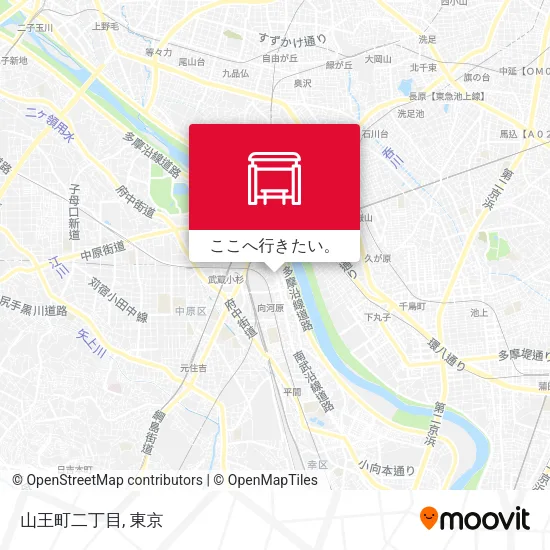 山王町二丁目地図