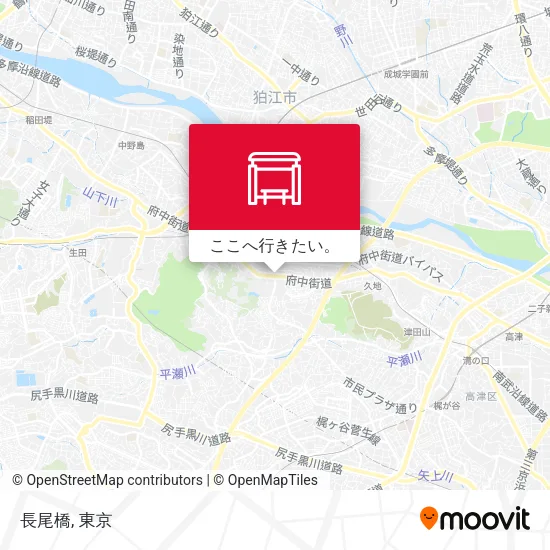 長尾橋地図