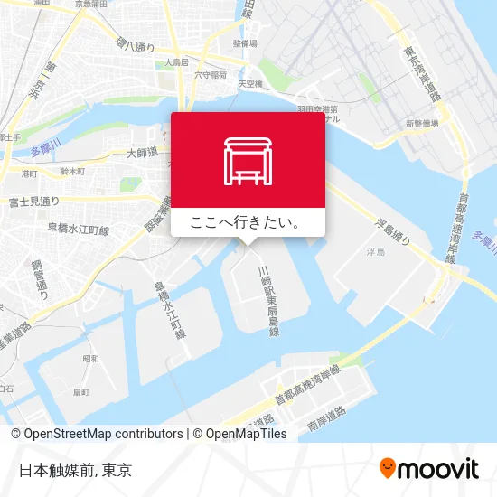 日本触媒前地図