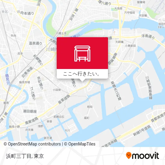 浜町三丁目地図