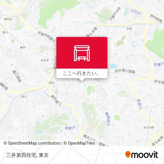 三井第四住宅地図