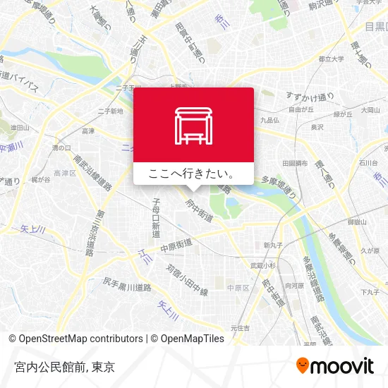 宮内公民館前地図