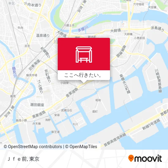 Ｊｆｅ前地図