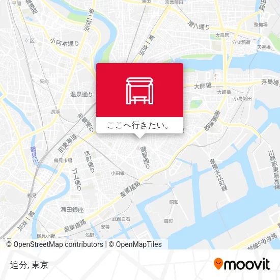 追分地図