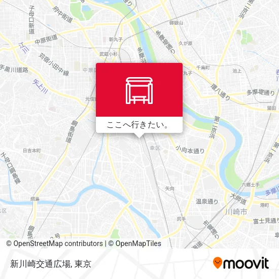新川崎交通広場地図