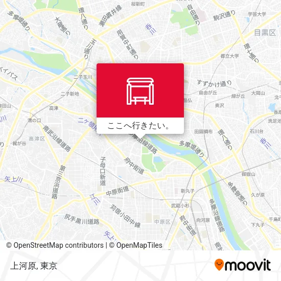 上河原地図
