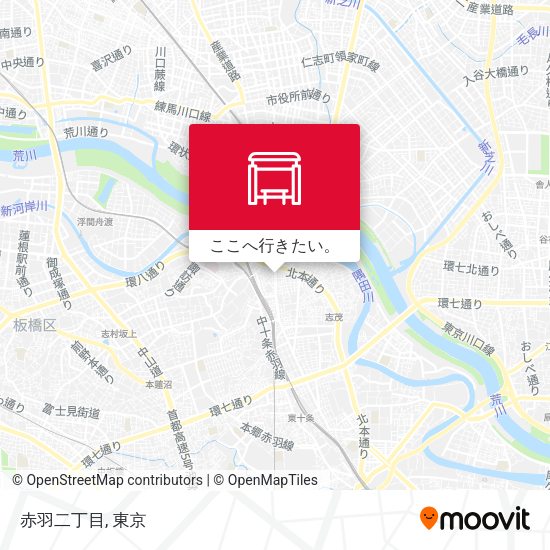 赤羽二丁目地図