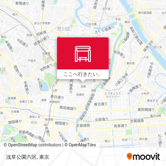 浅草公園六区地図