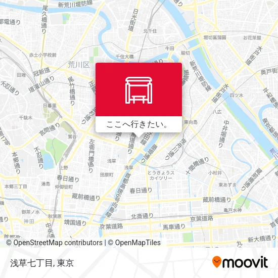 浅草七丁目地図