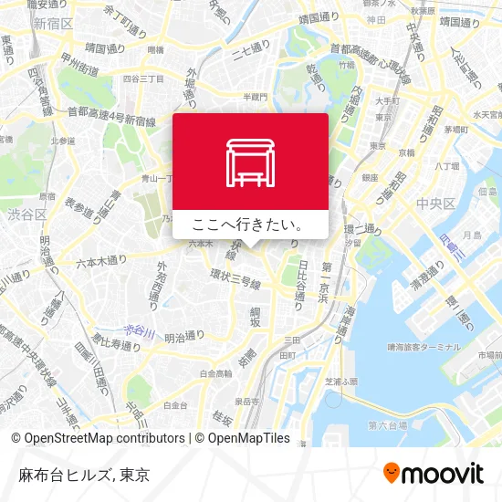 麻布台ヒルズ地図