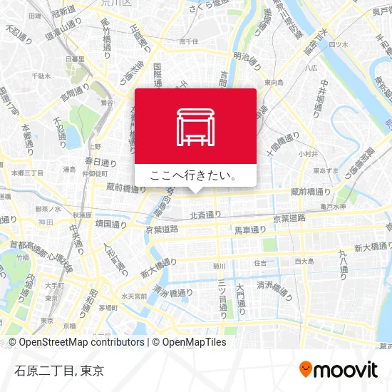 石原二丁目地図