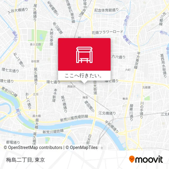 梅島二丁目地図