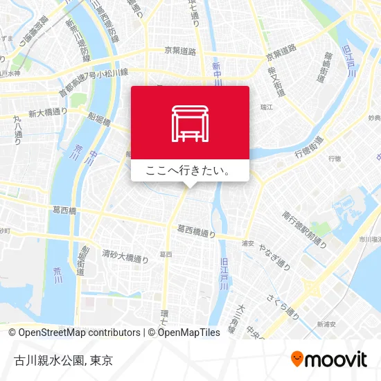 古川親水公園地図