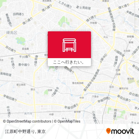 江原町中野通り地図