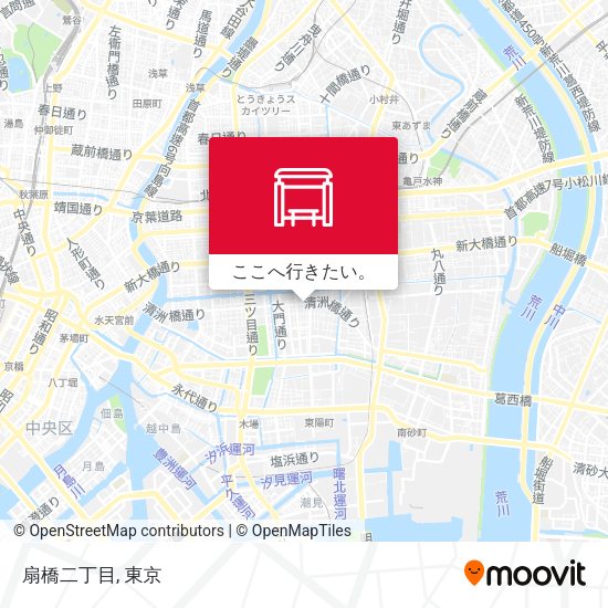 扇橋二丁目地図