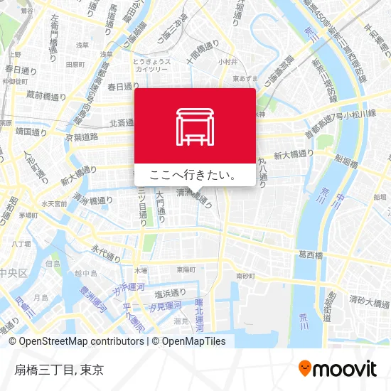扇橋三丁目地図
