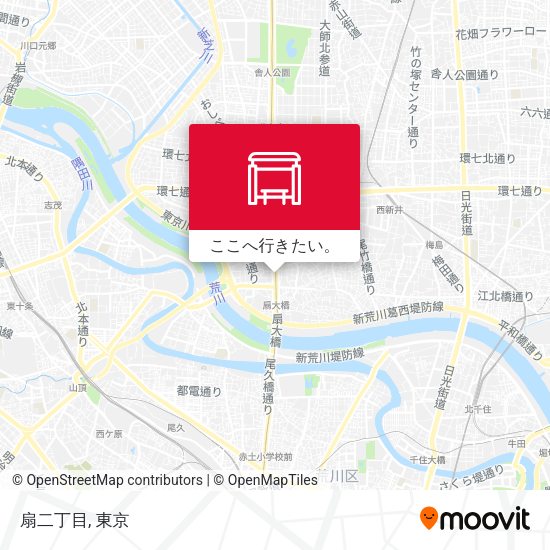 扇二丁目地図