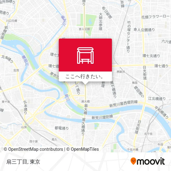 扇三丁目地図