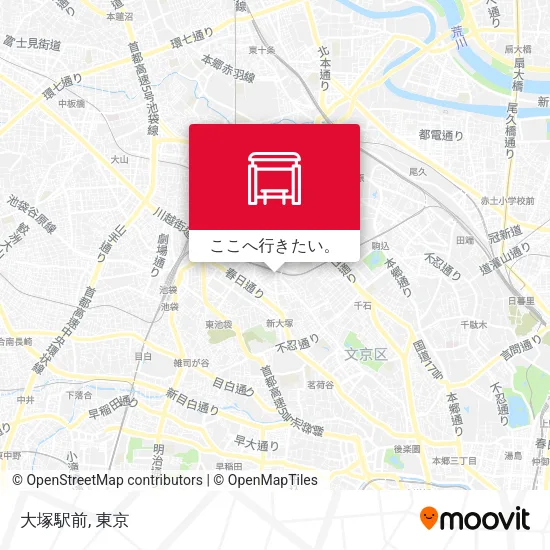 大塚駅前地図