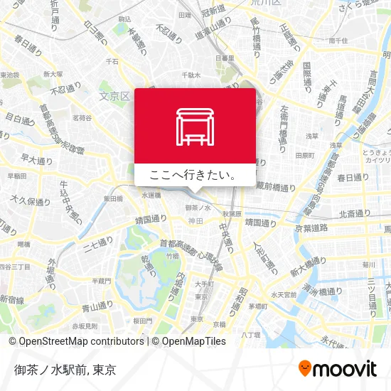 御茶ノ水駅前地図