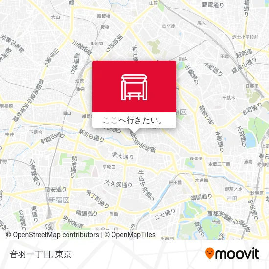 音羽一丁目地図