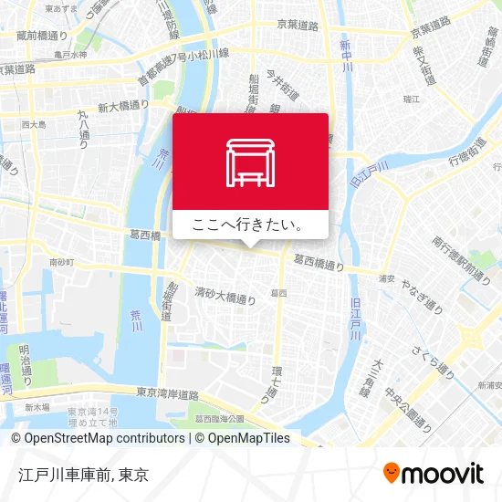 江戸川車庫前地図