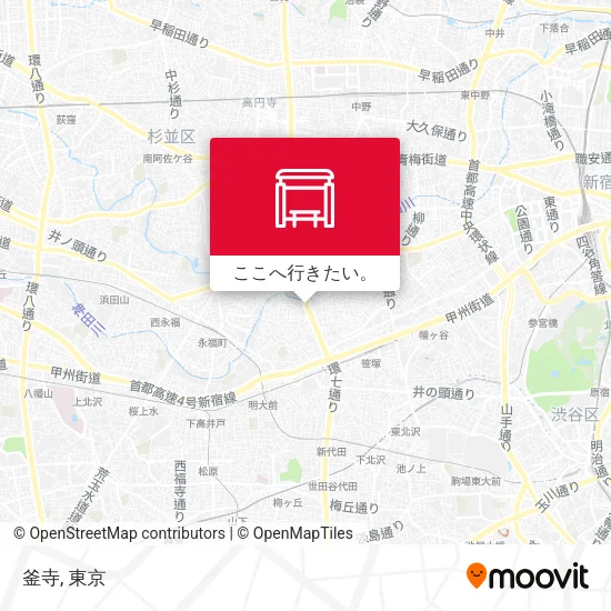釜寺地図