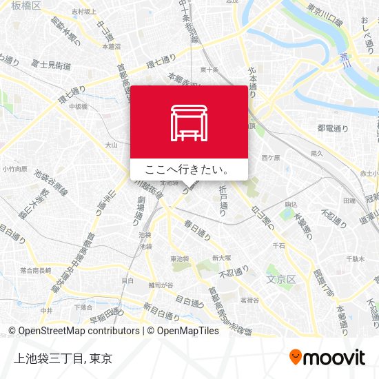 上池袋三丁目地図