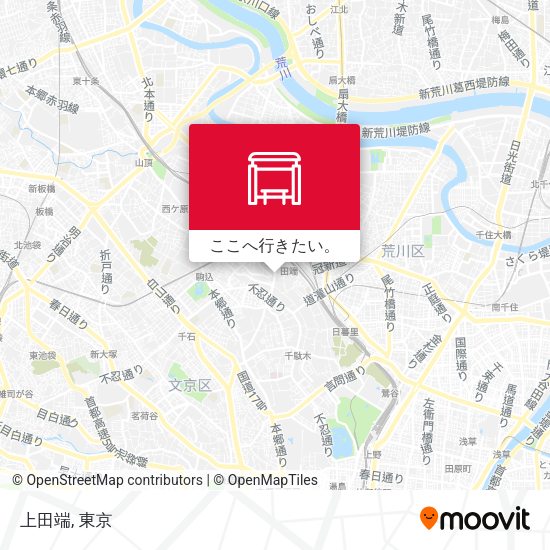 上田端地図