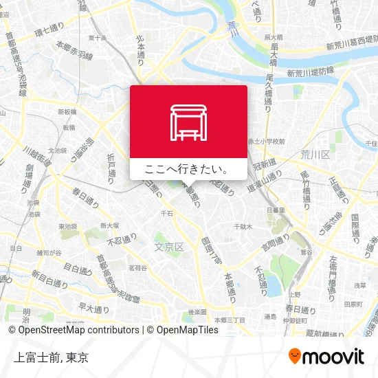 上富士前地図