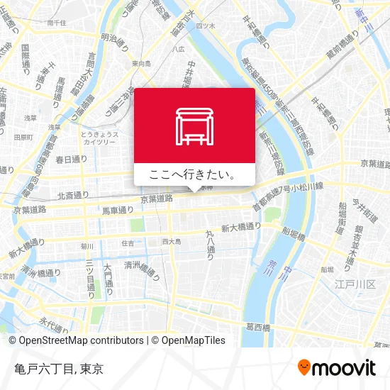 亀戸六丁目地図