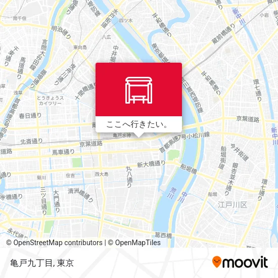 亀戸九丁目地図