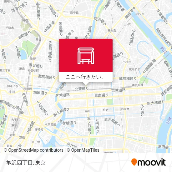 亀沢四丁目地図