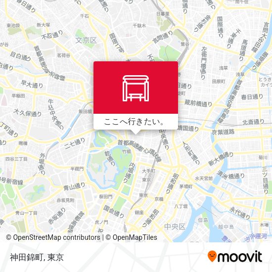 神田錦町地図
