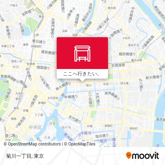 菊川一丁目地図