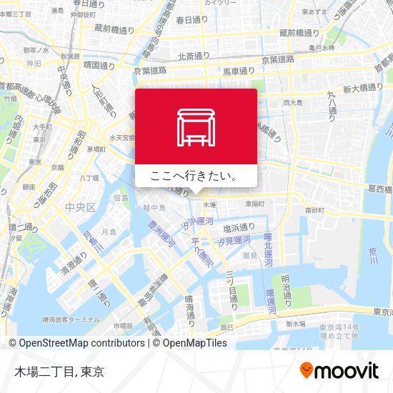 木場二丁目地図