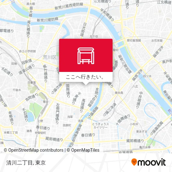 清川二丁目地図