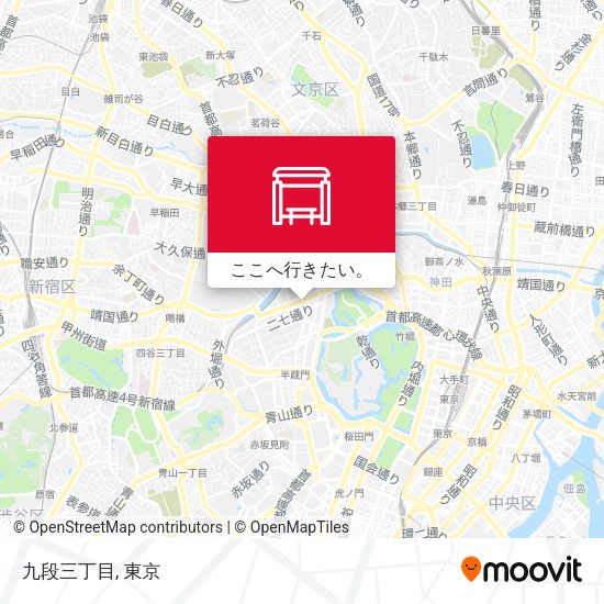 九段三丁目地図