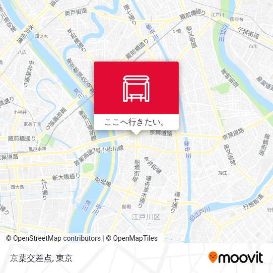 京葉交差点地図