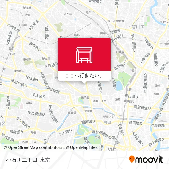 小石川二丁目地図