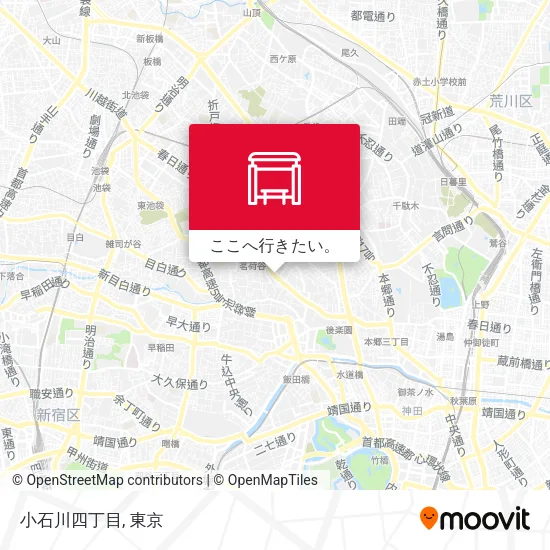 小石川四丁目地図