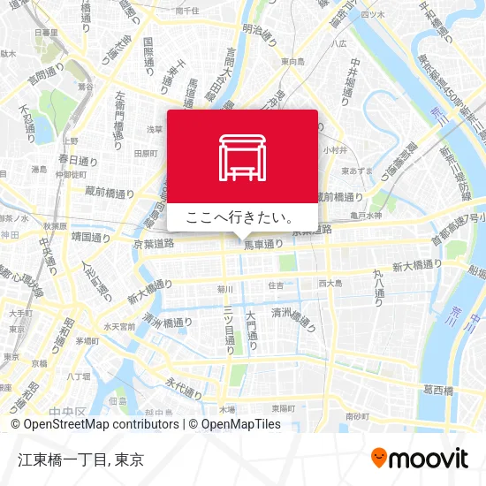 江東橋一丁目地図