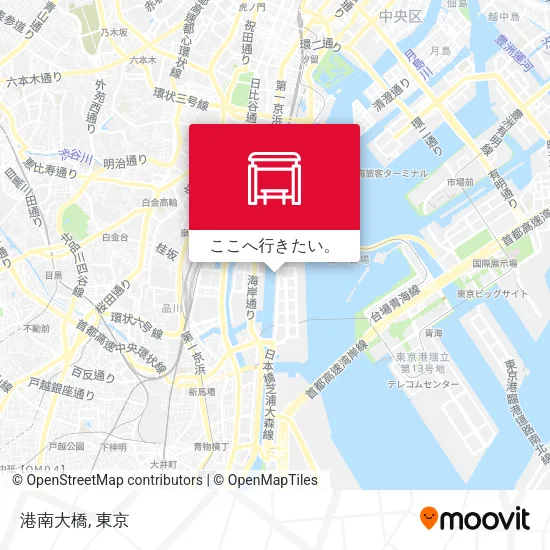 港南大橋地図