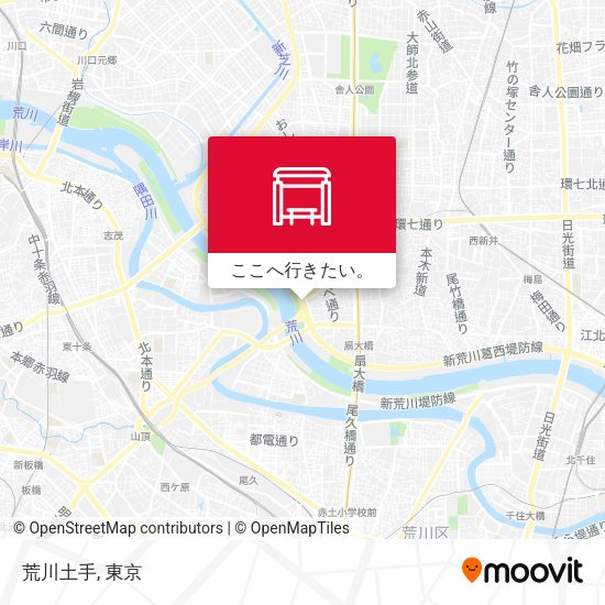 荒川土手地図