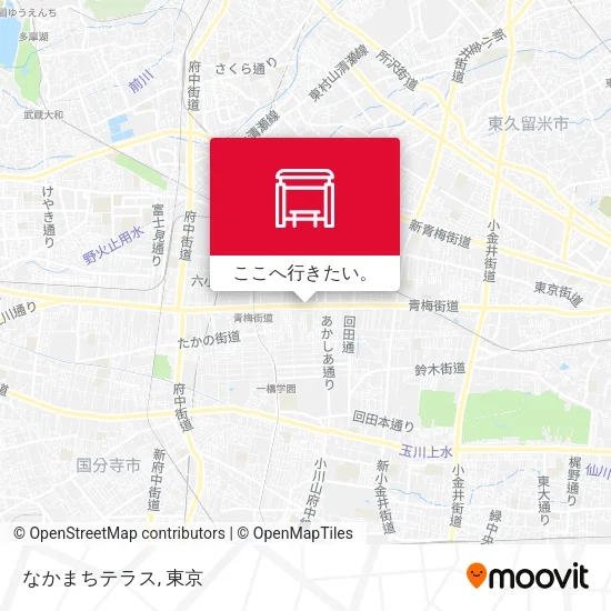なかまちテラス地図