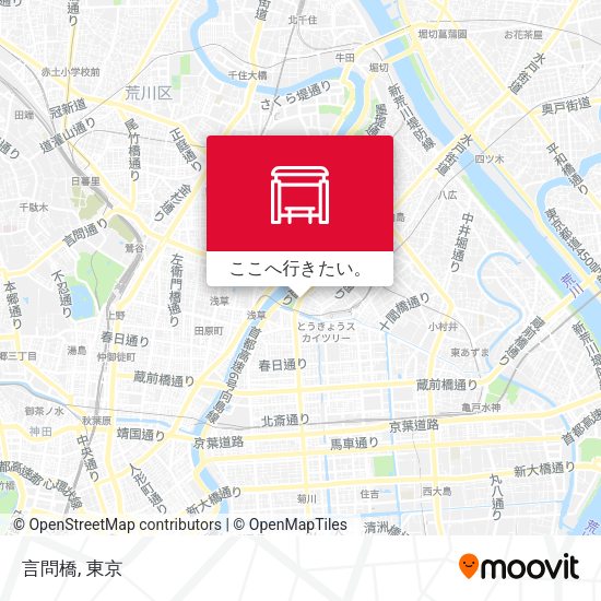 言問橋地図