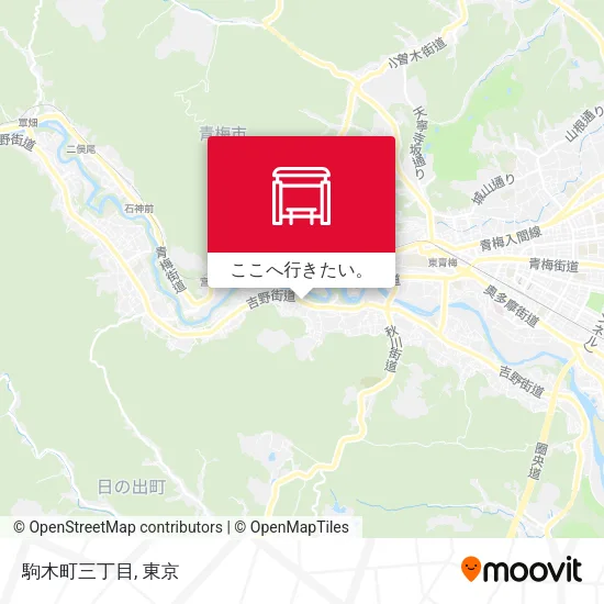 駒木町三丁目地図