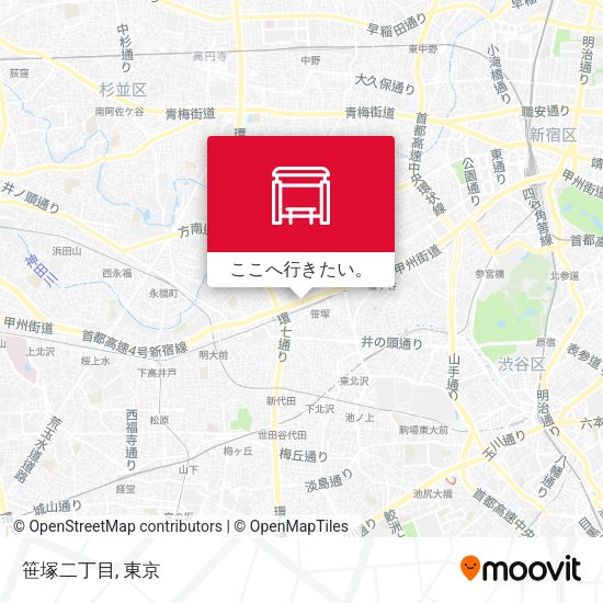 笹塚二丁目地図