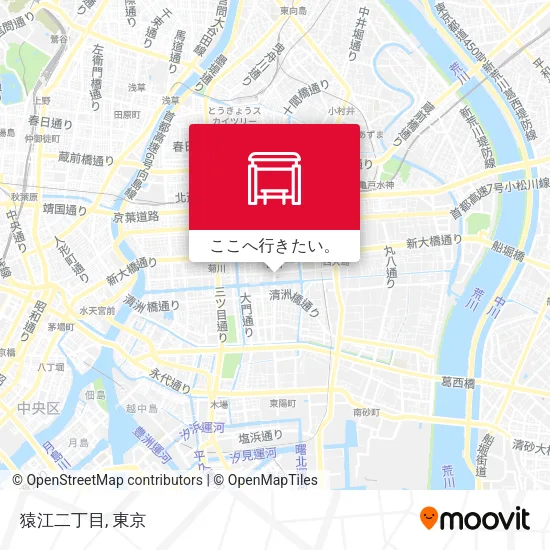 猿江二丁目地図