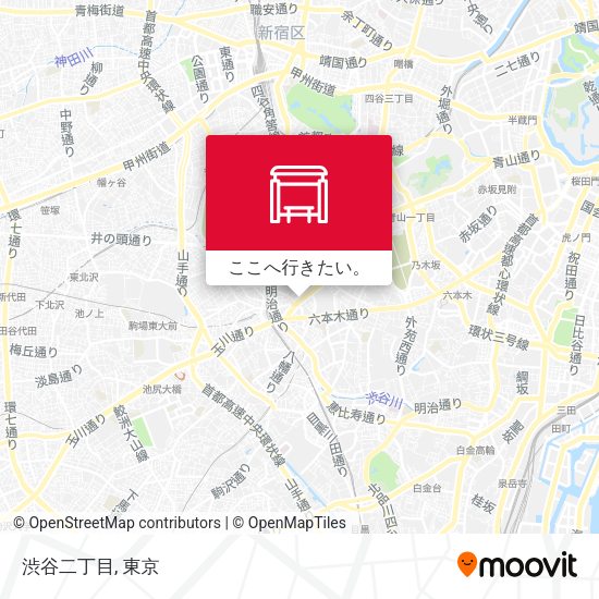 渋谷二丁目地図